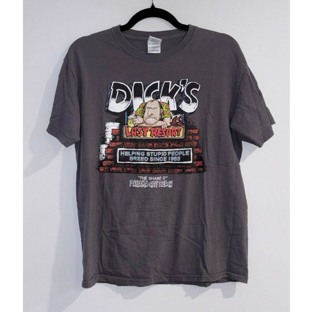 Dick’s Last Resort Panama City Beach Double-Sided Graphic Tee M